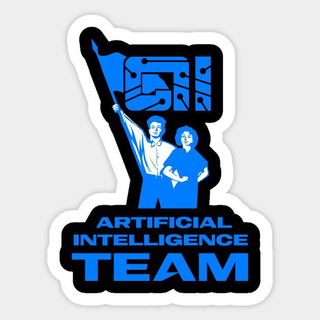 Artificial Intelligence Team Sticker by jazzworldquest